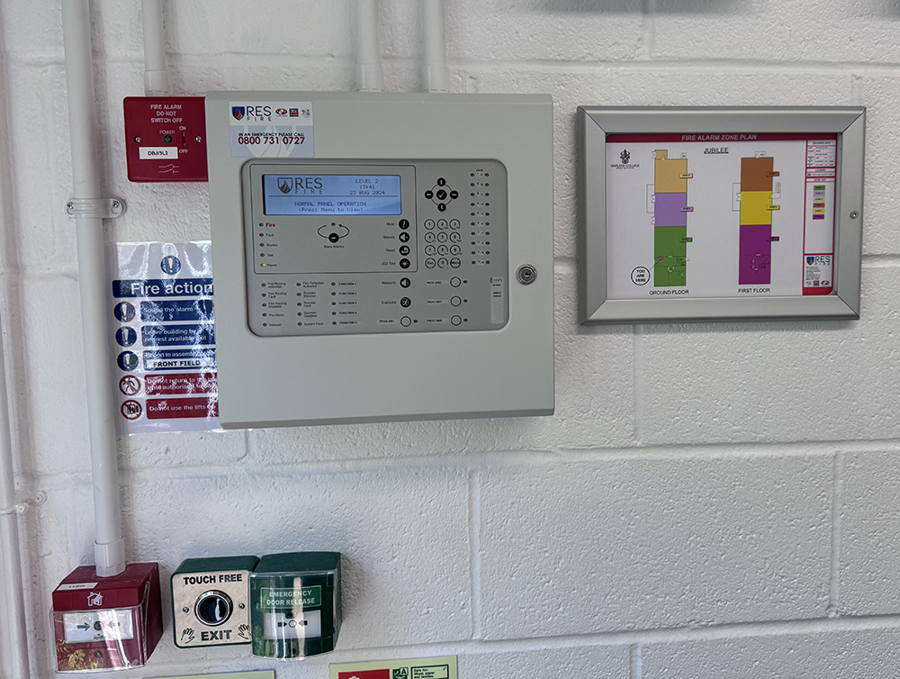 Fire Zone Plan Installed - RES Fire, fire alarms