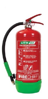 Green: Lithium-ion Battery Fire (LFX/Lith-Ex)