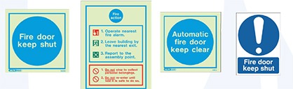 Mandatory Fire Safety Signs