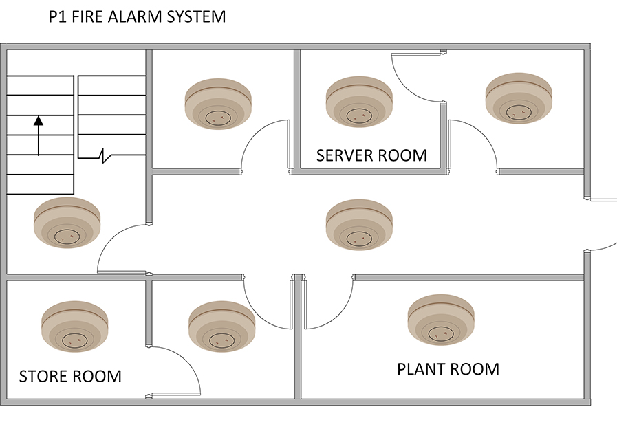 P1 Category Fire Alarm System