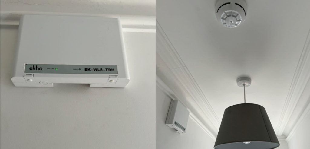 Hybrid Wireless Fire Detection and Alarm System for HMO